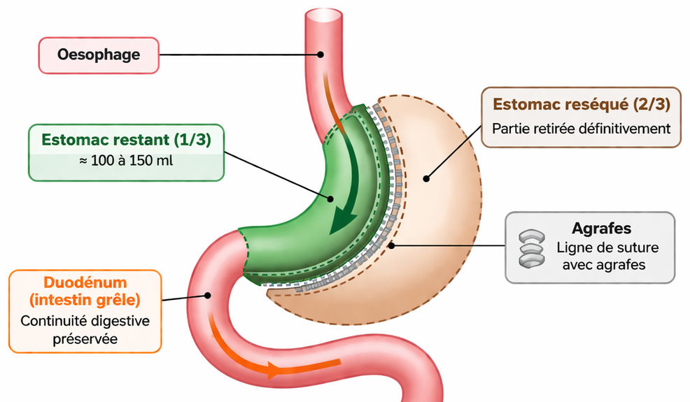 Chirurgie sleeve diététicienne Bouaye Nantes